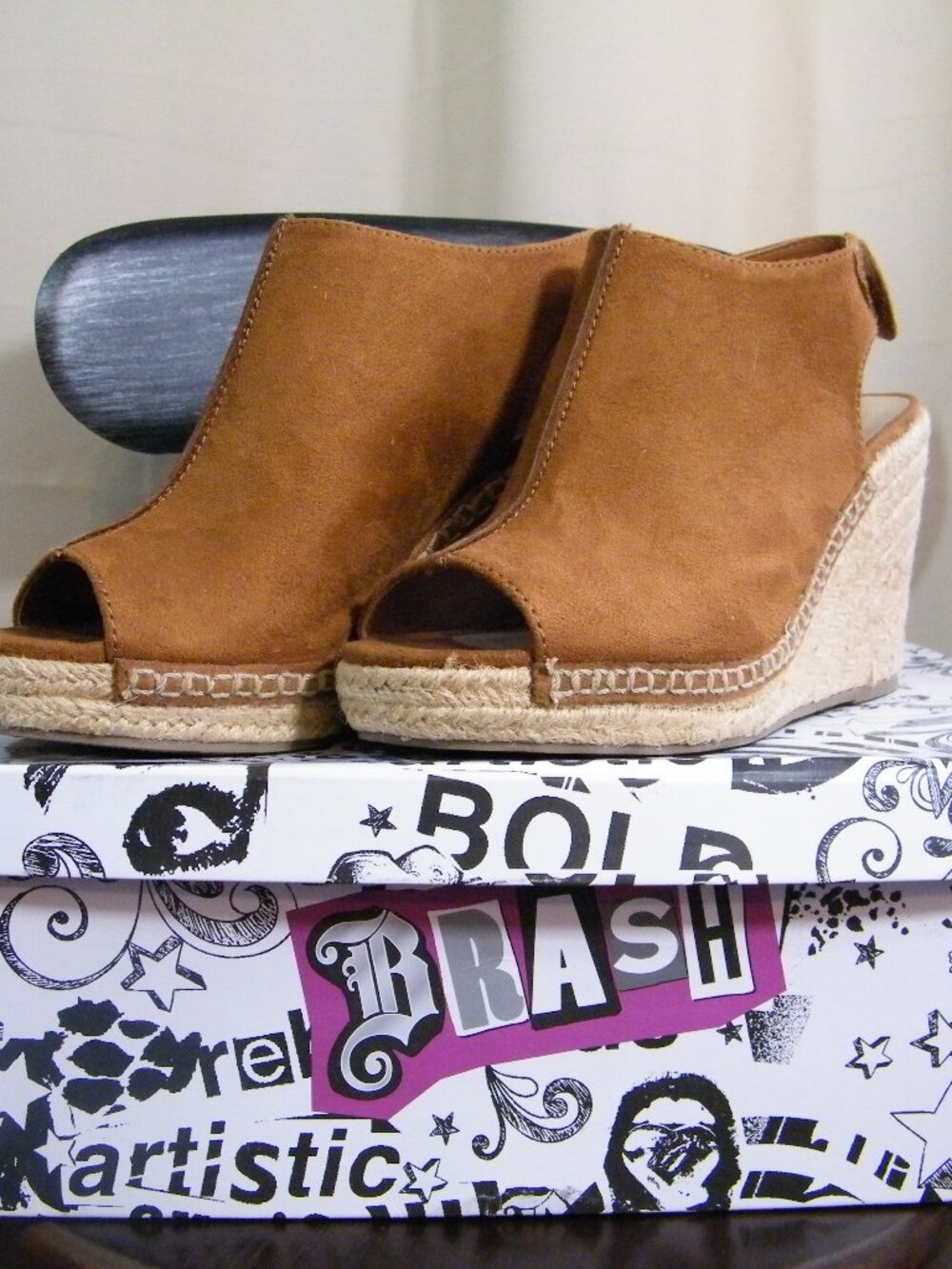 Wedge Heels Sz 6.5 Brash like new